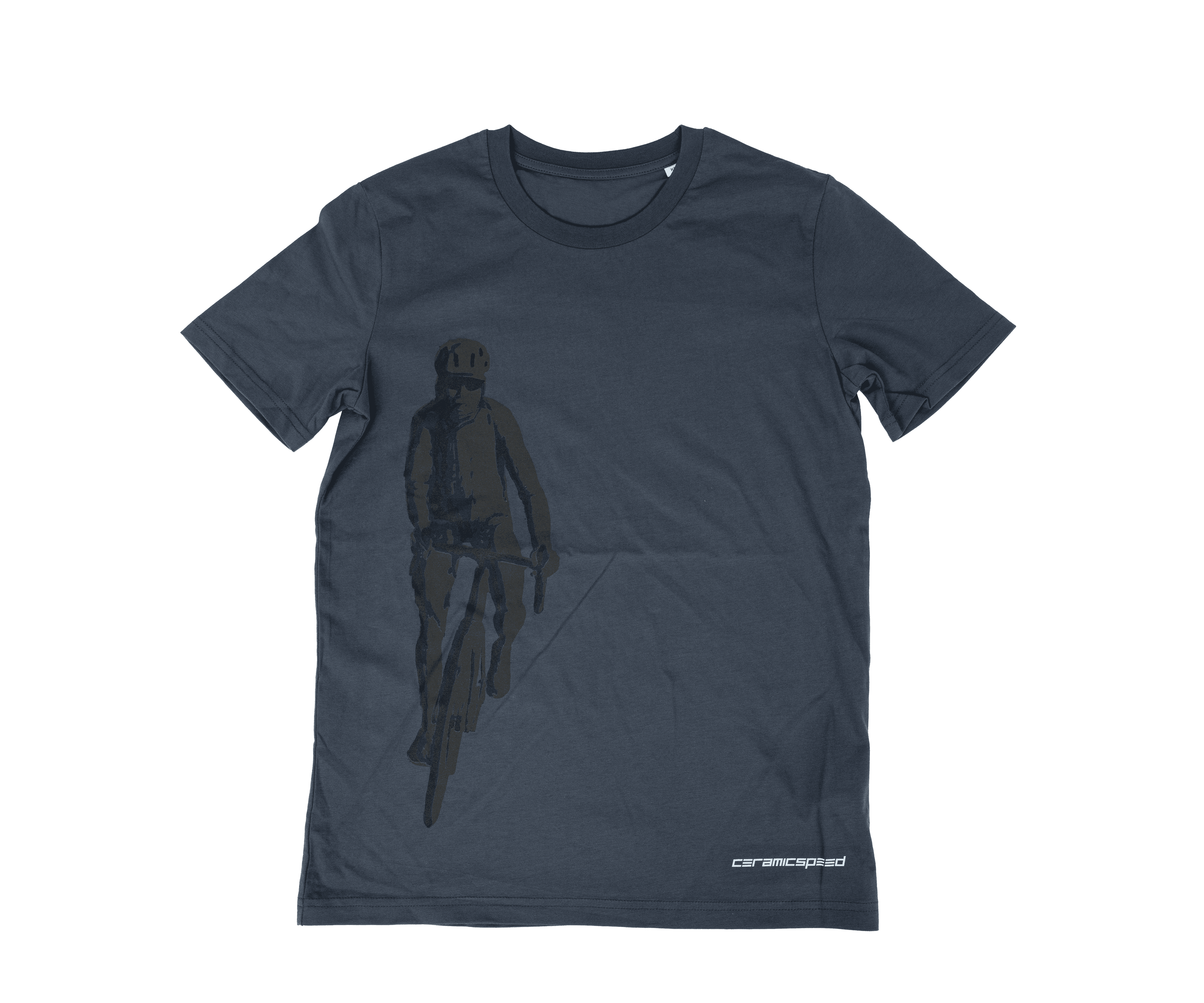 Cyclist T-Shirt Dark Grey