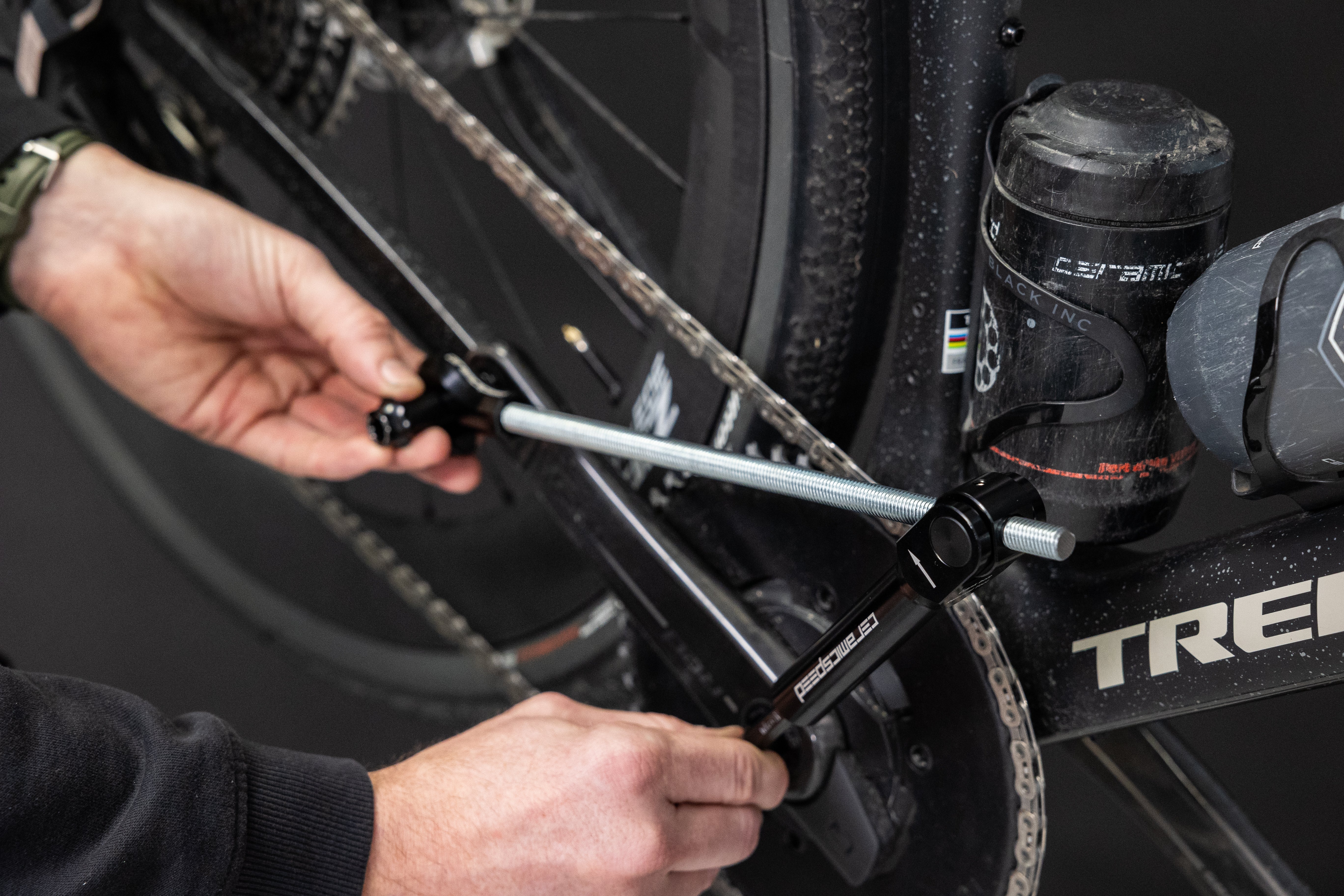 Crank Bolt Removal Tool No Handwheel